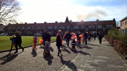 Koningsdag 2015 - Vlag Hijsen en optocht