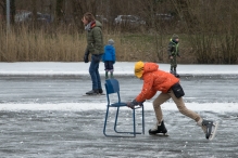 IJsbaan geopend - zaterdagmiddag