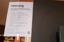 Winkelschappen leger door coronavirus