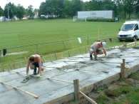 Voortgang Tribune BAS Voetbal