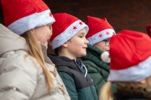 Kinderkoor Jong Leven bij Winterfair 2024