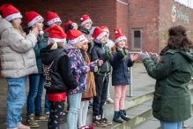 Kinderkoor Jong Leven bij Winterfair 2024