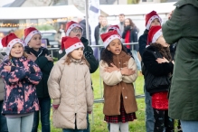 Kinderkoor Jong Leven bij Winterfair 2024