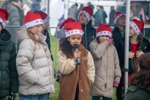 Kinderkoor Jong Leven bij Winterfair 2024