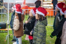 Kinderkoor Jong Leven bij Winterfair 2024