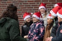 Kinderkoor Jong Leven bij Winterfair 2024