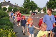 40 Jaar Biddinghuizen Avondvierdaagse Dag 1