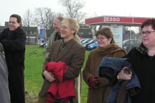 Onthulling beeld Biddinghuizen