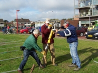 Oktoberfeesten: Opbouw feesttent