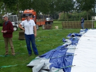 Oktoberfeesten: Opbouw feesttent