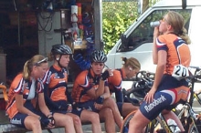 Holland Ladies Tour 2003 - aankomst