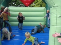 Springkussen op het Plein