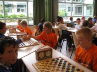 Halve finale schooldammen 2009