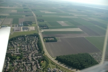 Zweven boven Biddinghuizen