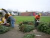 Kerstbomen versnipperen