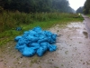 Dumping wietafval in Harderbos