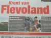 Krant van Flevoland stopt er in januari mee