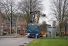 Ondergrondse containers worden gereinigd