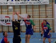 Problemen vooral bij Volleybal