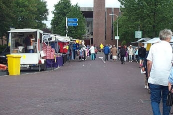 Braderie in centrum