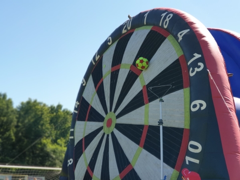 Sportmiddag voor de jeugd van Biddinghuizen bij BAS Voetbal