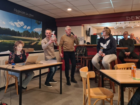 Wilco den Teuling wint klaverjasavond BAS Voetbal