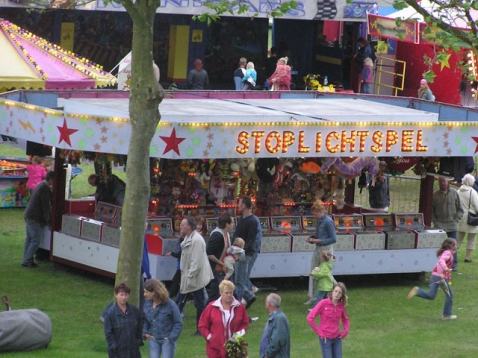 Vechtpartij kermis