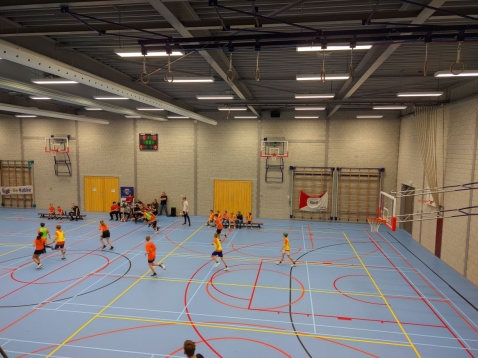 Succesvol De Kubbe scholen basketbaltoernooi