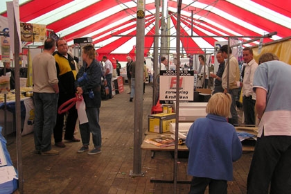 Prijzen tijdens bedrijvenmarkt