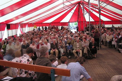 Interreligieuze viering tijdens feestweek