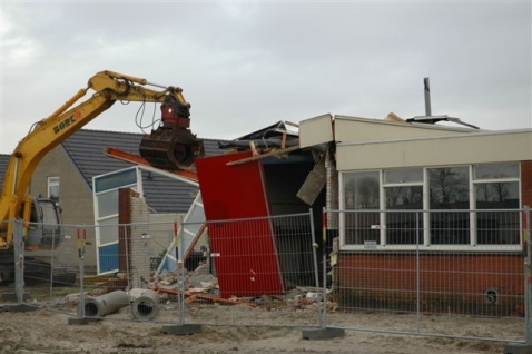 Brandweerkazerne gesloopt