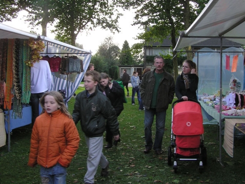 Jaarmarkt: weinig bezoekers, wel sfeer