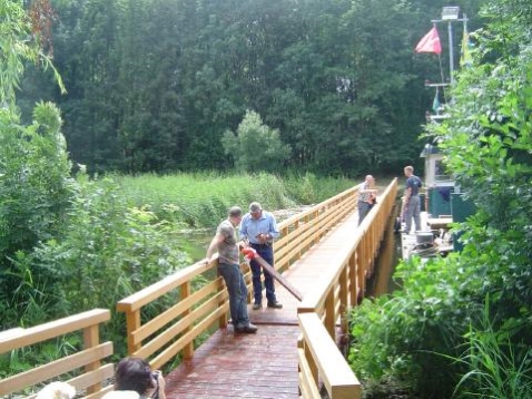 Klein onderhoud Wandelpad