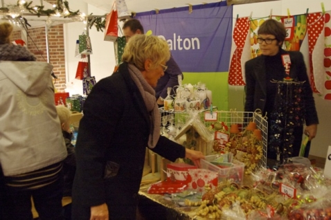 Kerstmarkt Passage in Voorhof