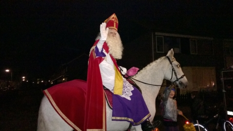 Bedankje van Sinterklaas