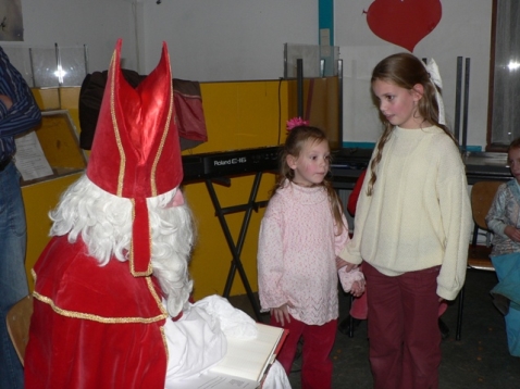 Sinterklaas op bezoek bij Jong Leven