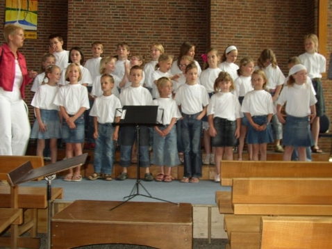 Open repetitie kinderkoor Jong Leven