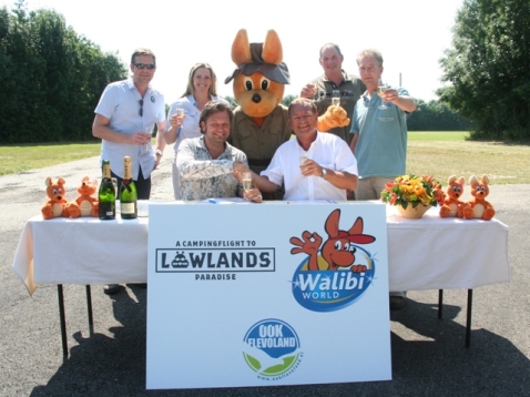 Lowlands en Walibi World tekenen 5 jarig contract