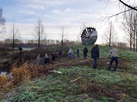 Scouts Dronten adopteren monument World Jamboree