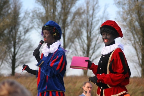 Sinterkinderfeest in bibliotheek