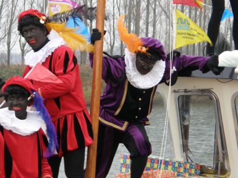 Sinterklaas aangekomen in Biddinghuizen