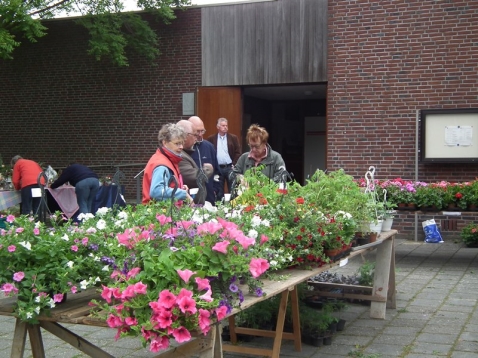 Plantenmarkt bij De Voorhof