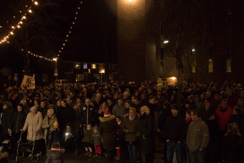 Zingen onder de Toren op kerstavond