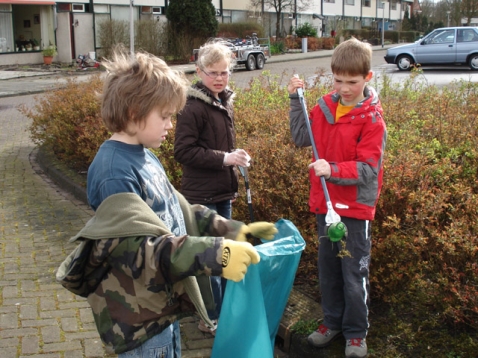 Scholieren brengen dorp in beeld