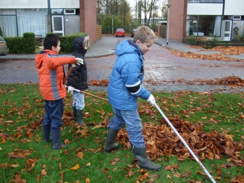 Zwerfvuilactie in Biddinghuizen