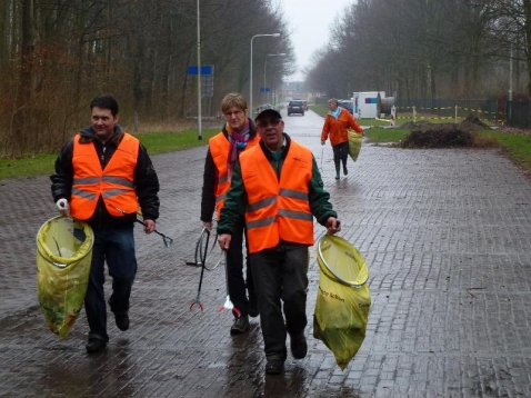 Biddinghuizen weer schoon