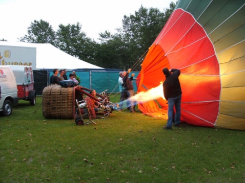 Ballonvaart voor winnaar winkelierswedstrijd