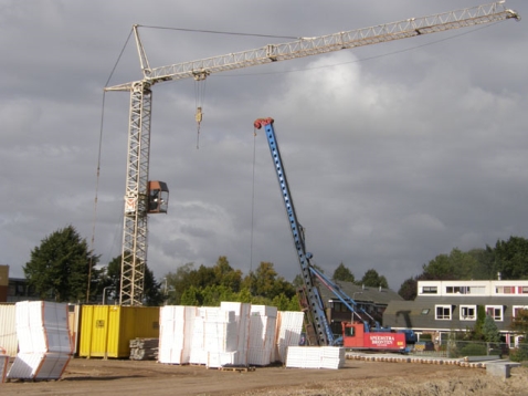 Minder bouwvergunningen afgegeven