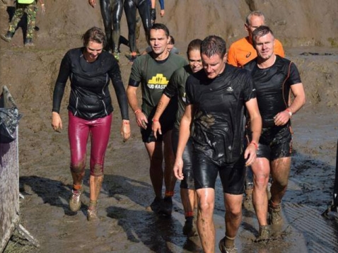 Omroep Flevoland doet live verslag van Mud Masters