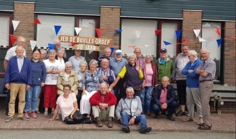 Jeu-de-boulesclub Biddinghuizen viert 30-jarig jubileum